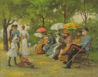 The Avenue of Vice in the Prater
